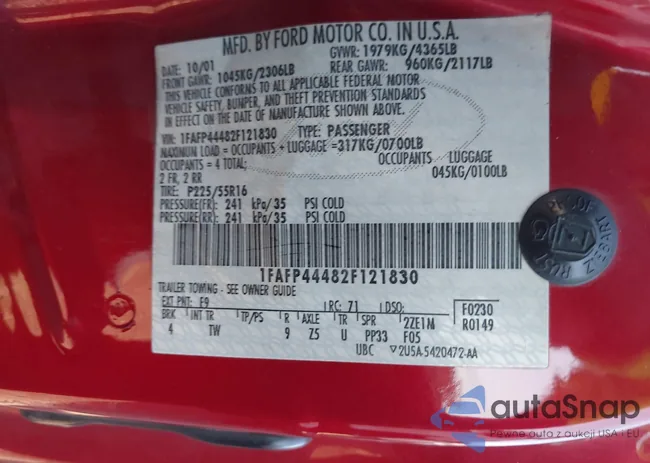 1FAFP44482F121830: 43418658