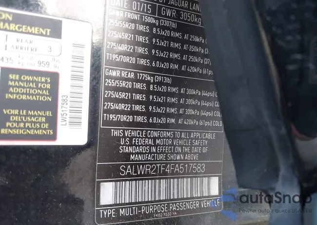 SALWR2TF4FA517583: 43418668