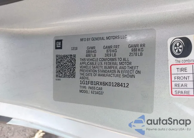 1G1FB1RX6K0128412: 43418734