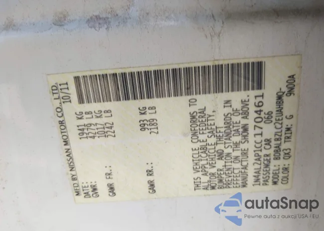 1N4AL2AP1CC170461: 43418240