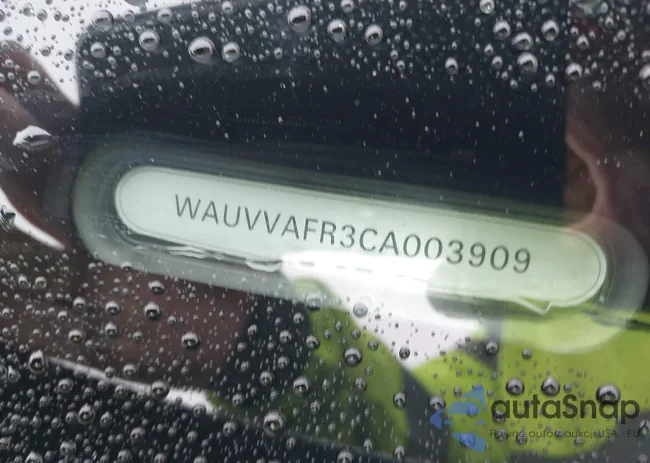 WAUVVAFR3CA003909: 43418310