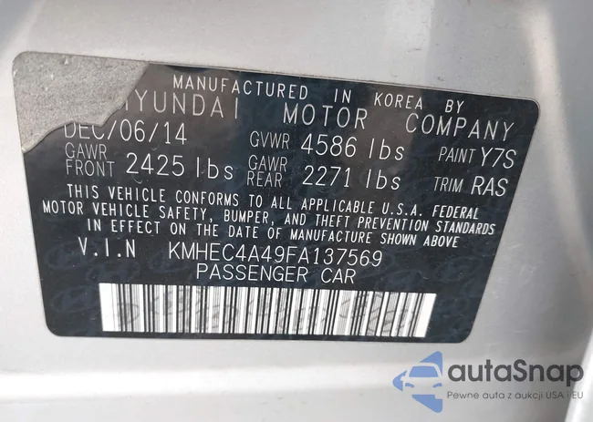 KMHEC4A49FA137569: 43418501