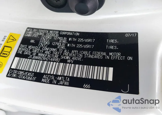 JTJBARBZXH2144982: 43419812