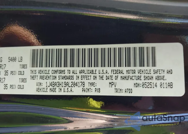 1J4BA3H19AL204178: 43420798