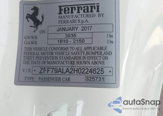 ZFF79ALA2H0224625: 43420816