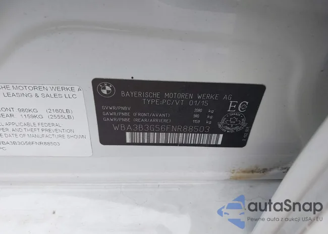 WBA3B3G56FNR88503: 43420238