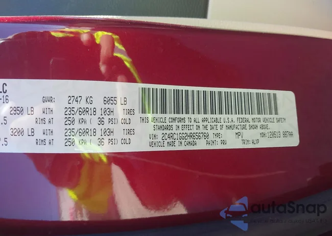 2C4RC1GG2HR656760: 43421814