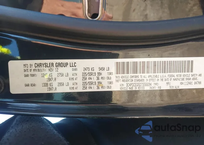 3C4PDCEG5DT556694: 43421862