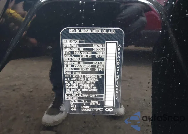 3PCAJ5J31NF102617: 43421939