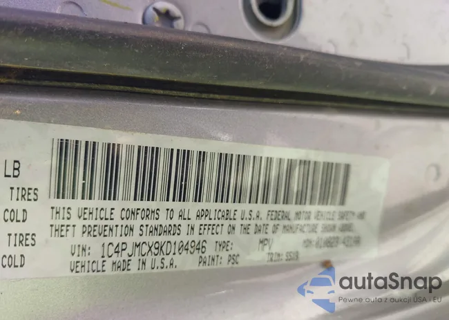 1C4PJMCX9KD104946: 43422045
