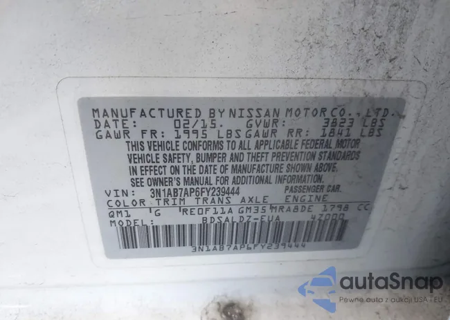 3N1AB7AP6FY239444: 43422097