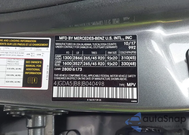 4JGDA5JB8JB040498: 43423144