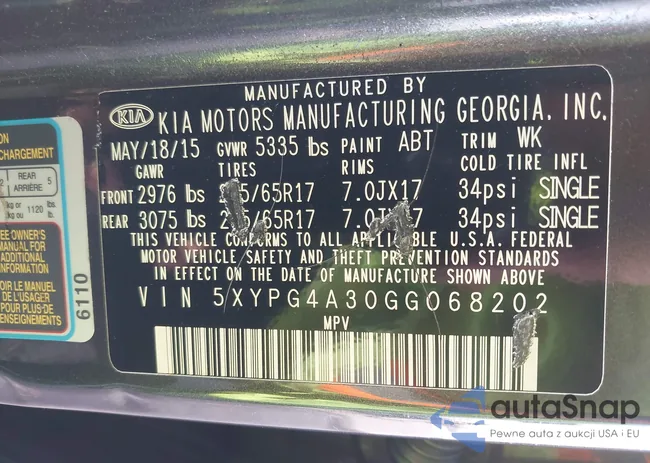 5XYPG4A30GG068202: 43422219