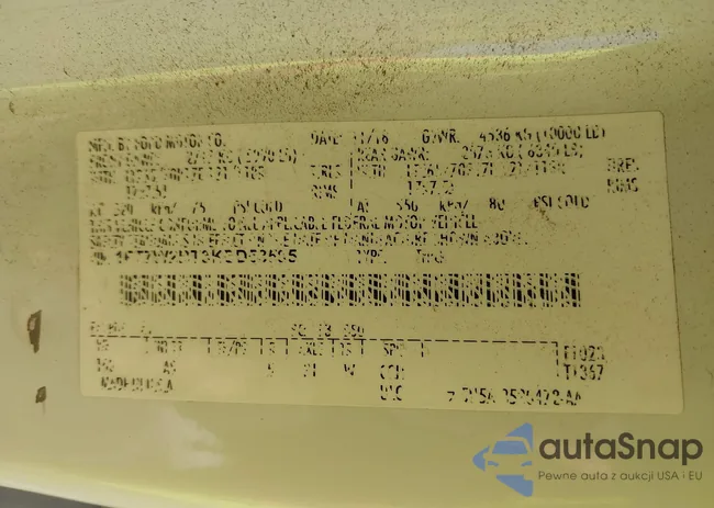 1FT7W2BT3KED53595: 43423890