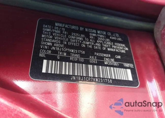 JN1BJ1CP7KW231758: 43423363