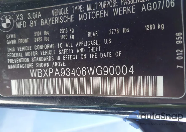 WBXPA93406WG90004: 43424799