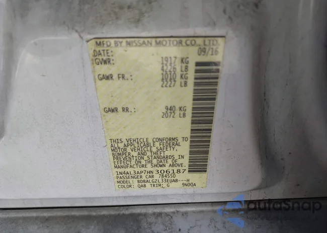 1N4AL3AP7HN306187: 43424895