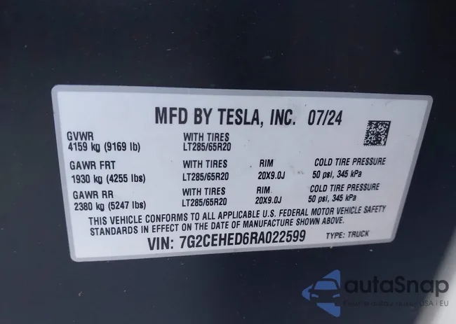 7G2CEHED6RA022599: 43424440