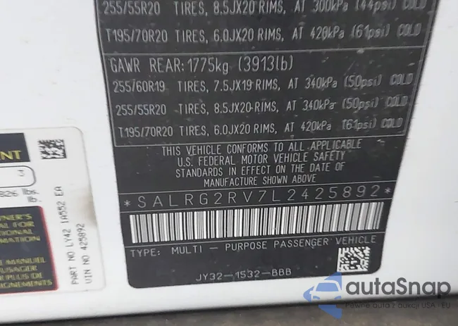 SALRG2RV7L2425892: 43426118