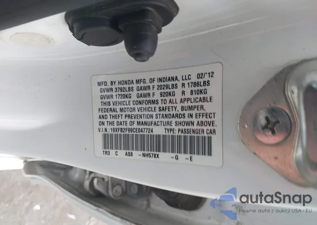 19XFB2F99CE047724: 43425167