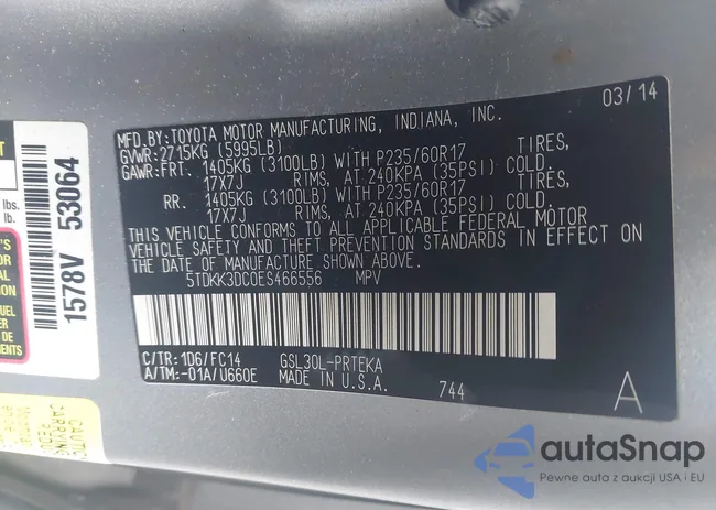 5TDKK3DC0ES466556: 43425191