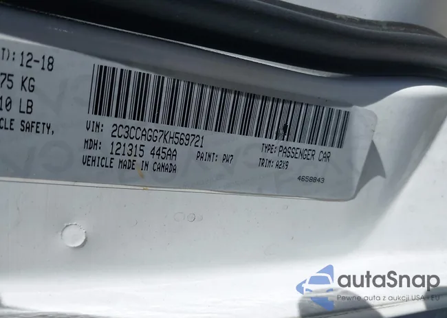 2C3CCAGG7KH569721: 43425492