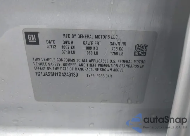 1G1JA5SH1D4249139: 43426575