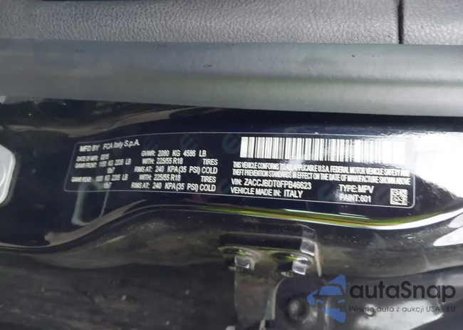 ZACCJBDT0FPB46623: 43426983