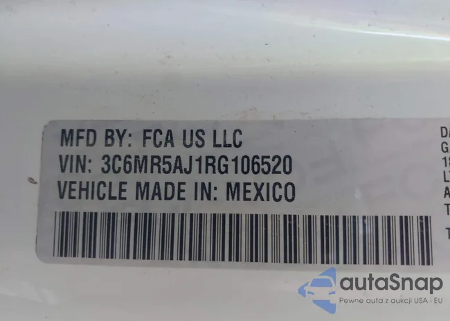 3C6MR5AJ1RG106520: 43426982