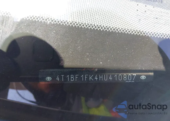 4T1BF1FK4HU410807: 43426396