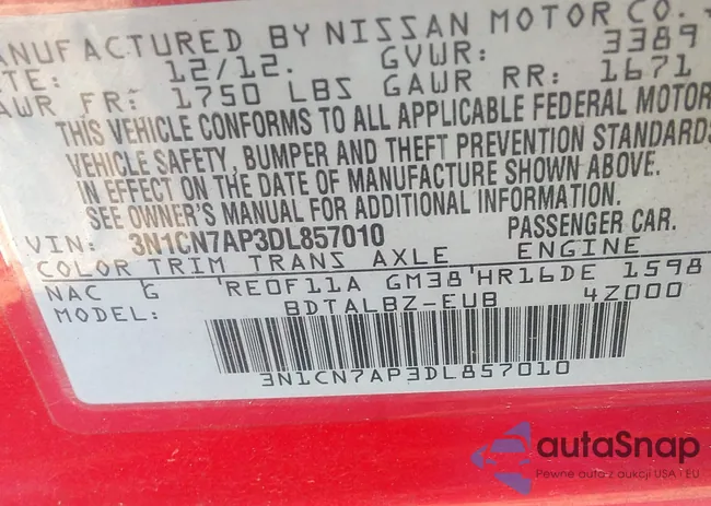 3N1CN7AP3DL857010: 43427593