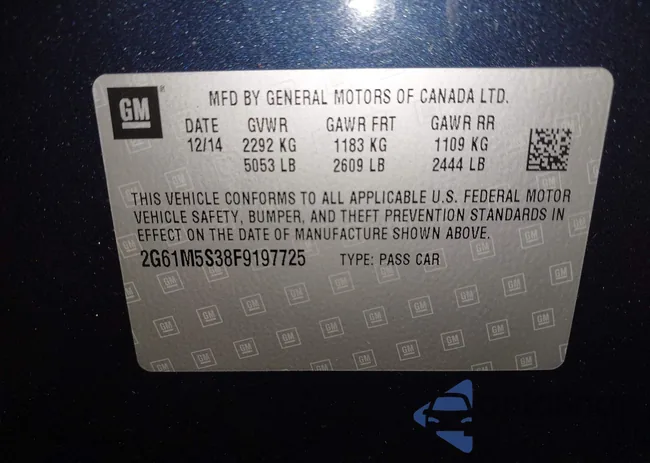 2G61M5S38F9197725: 43427215