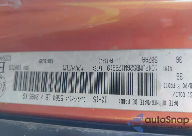 1C4PJMBS2GW172619: 43428758