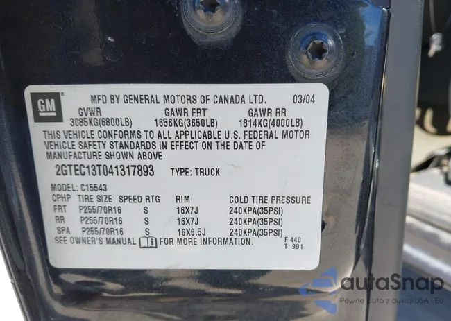 2GTEC13T041317893: 43428782