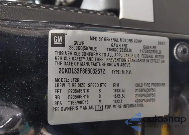 2CKDL33F886032572: 43428848