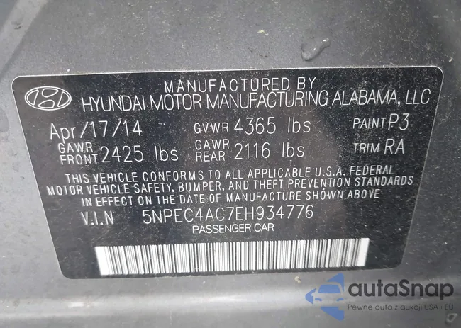 5NPEC4AC7EH934776: 43428914