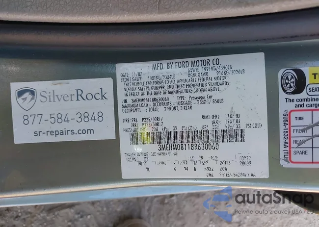 3MEHM08118R630060: 43428925