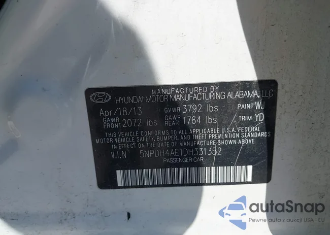 5NPDH4AE1DH331352: 43429066