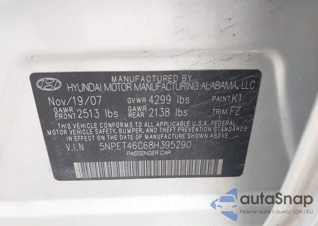 5NPET46C68H395290: 43428164