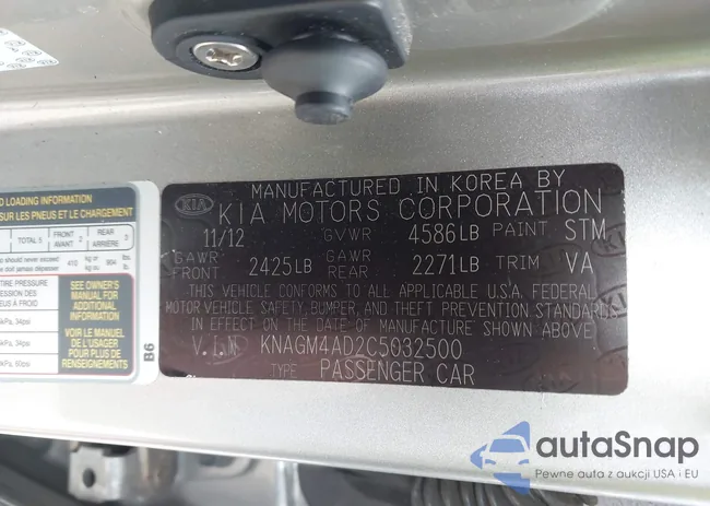 KNAGM4AD2C5032500: 43428366