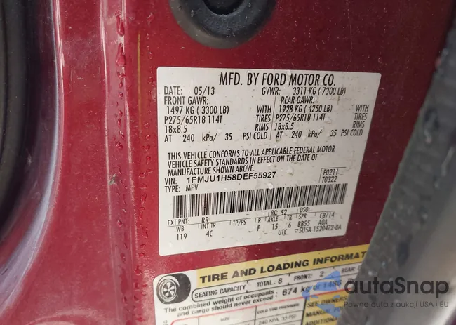 1FMJU1H58DEF55927: 43429950