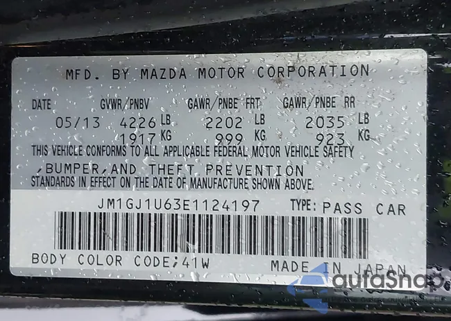 JM1GJ1U63E1124197: 43430044