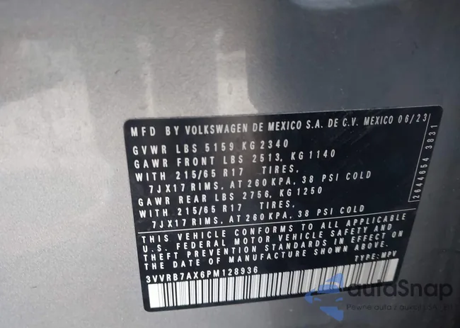 3VVRB7AX6PM128936: 43429530