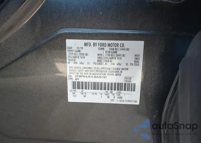 2FMPK4J91LBA26182: 43430667