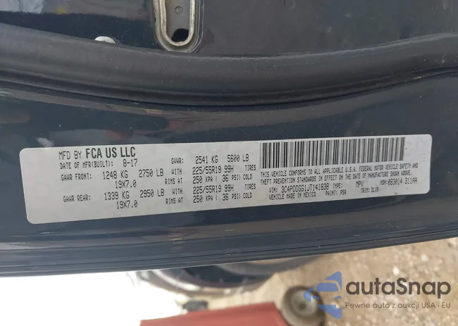 3C4PDDGG1JT141838: 43430807