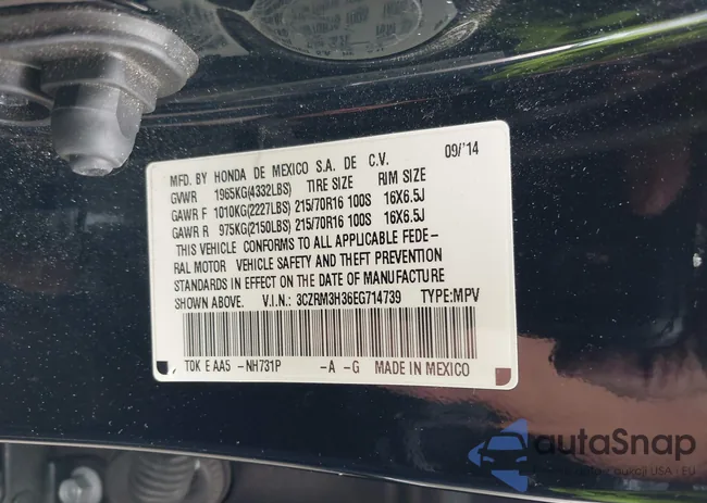 3CZRM3H36EG714739: 43431632