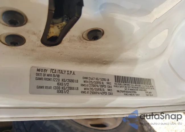 ZFBHRFAB4K6L92804: 43431863