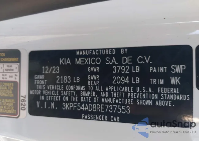 3KPF54AD8RE737553: 43431336