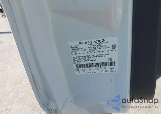 1FTFX1CF8DFA94823: 43431455