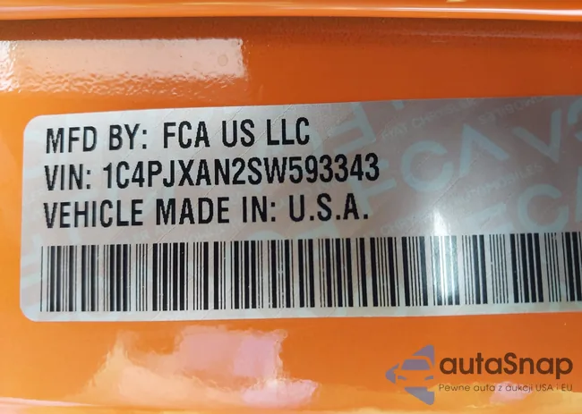 1C4PJXAN2SW593343: 43432874